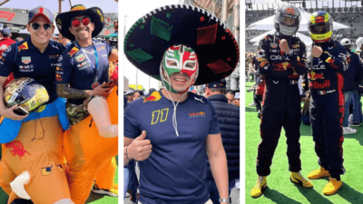 Estos son algunos de los aficionados más locos en el GP de México 2023