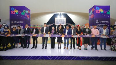 Inaugura Tere Jiménez el Festival Cultural de Calaveras 2023