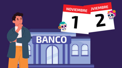 ¿Abren los bancos el 1 y 2 de noviembre por el Día de Muertos? Foto: Freepik