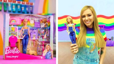 Dani Hoyos influencer que tiene su Barbie