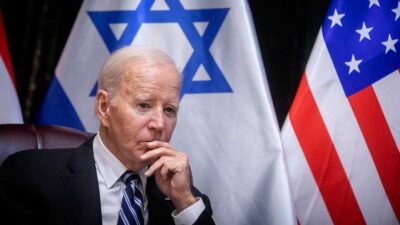 El primer ministro de Israel, Benjamin Netanyahu, recibió a Biden