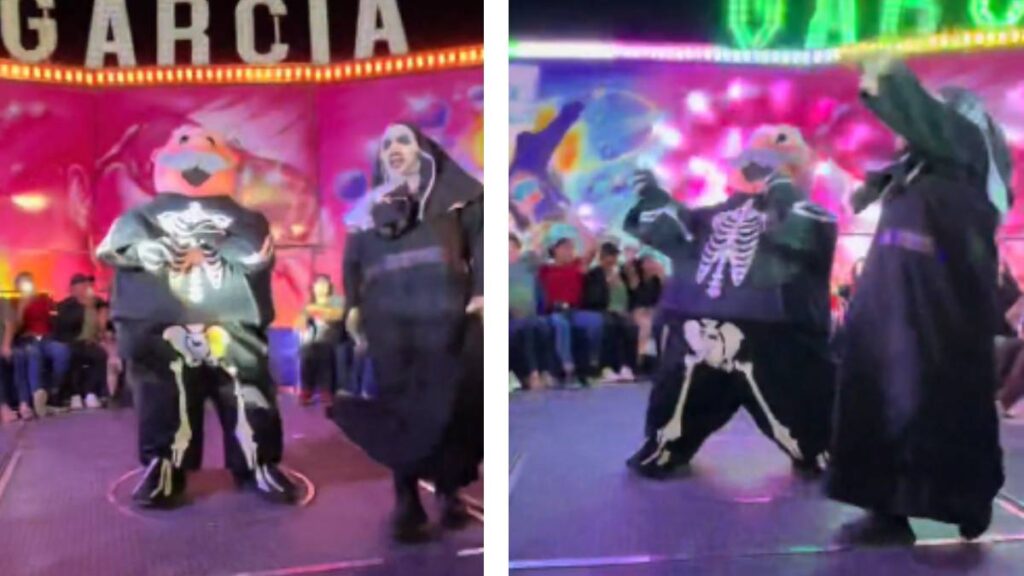 Doctor Simi sorprende bailando con la monja de la feria