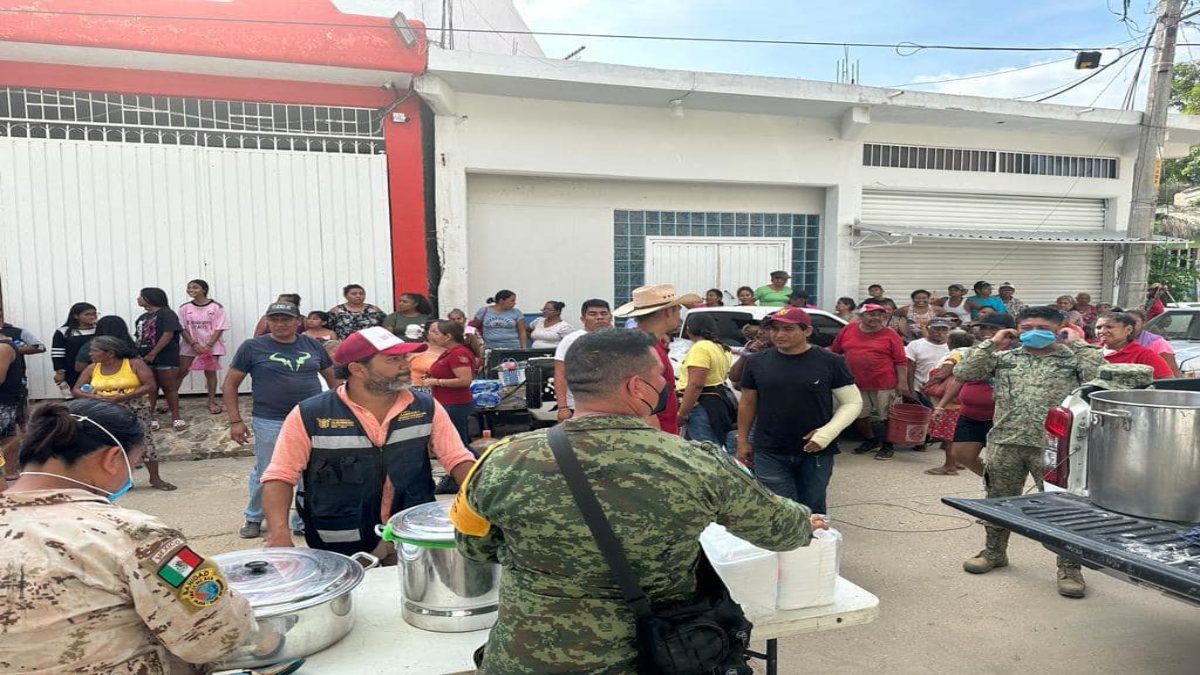 ¿Dónde están los comedores comunitarios para los damnificados por el huracán Otis en Acapulco, Guerrero?
