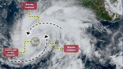 Tormenta tropical Norma se forma en el Pacífico; esperan lluvias