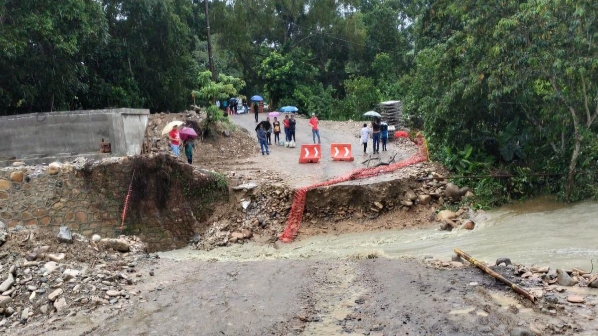 Estragos en Veracruz: frente frío número 6 deja deslaves e inundaciones en 9 municipios