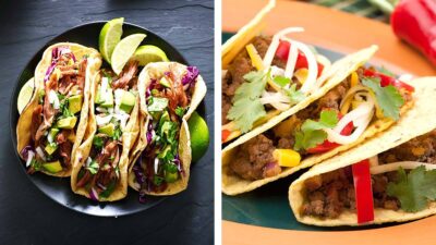 Diferencia entre un taco mexicano y un taco gringo