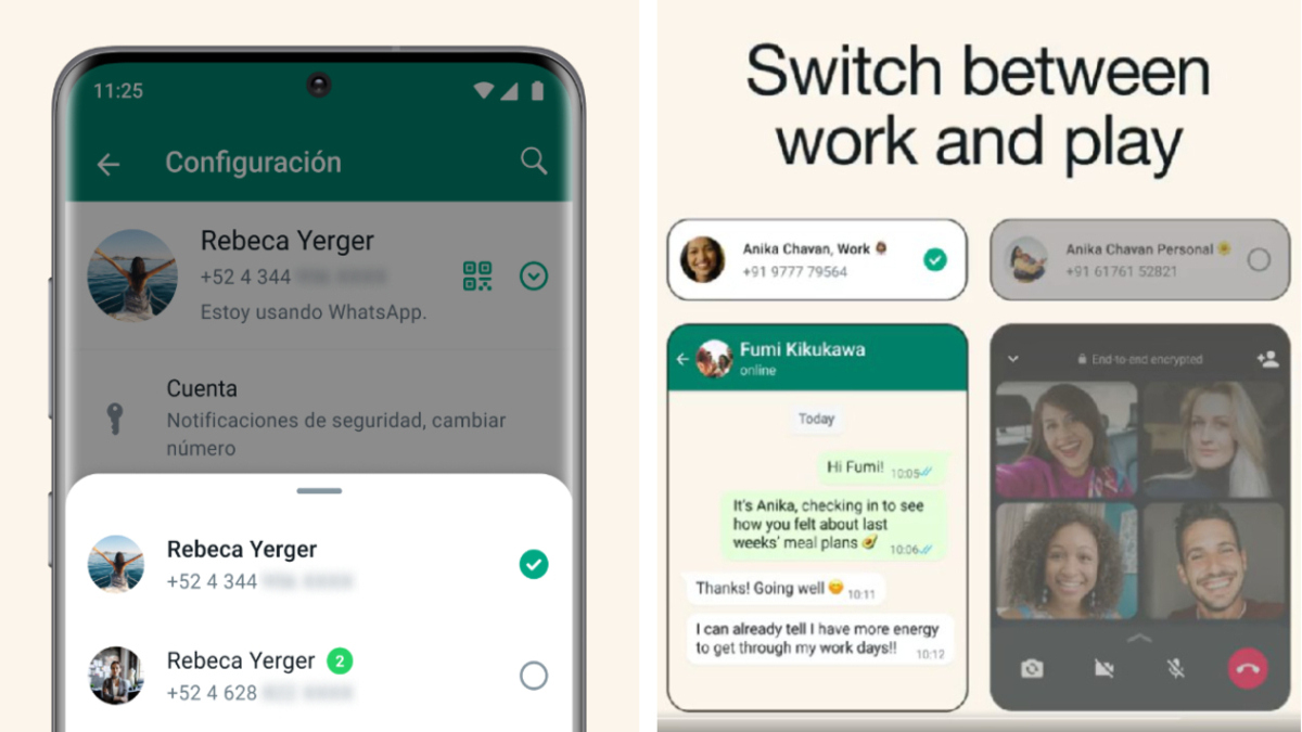 WhatsApp ya permite tener dos cuentas al mismo tiempo en un celular: así funcionará en celulares de Android