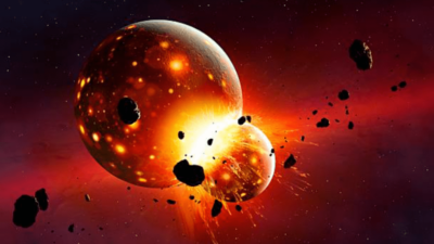 Científicos capturan el choque de dos planetas a mil 800 años luz de la Tierra