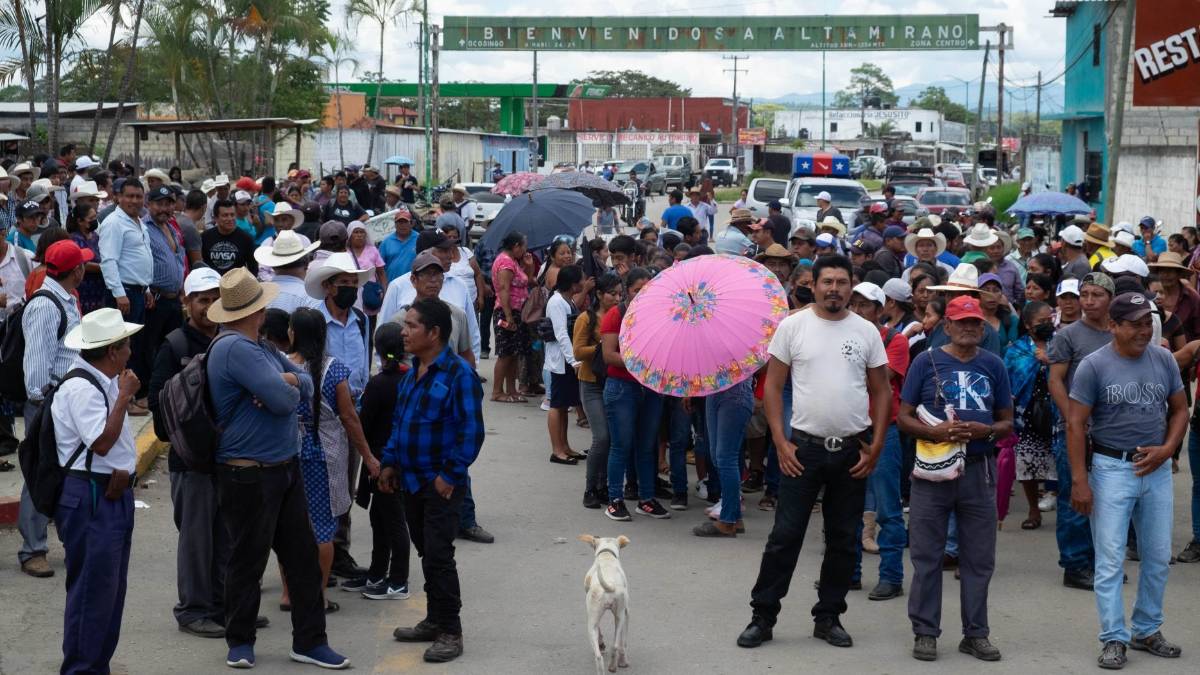 Secuestran a 33 ejidatarios en Altamirano, Chiapas