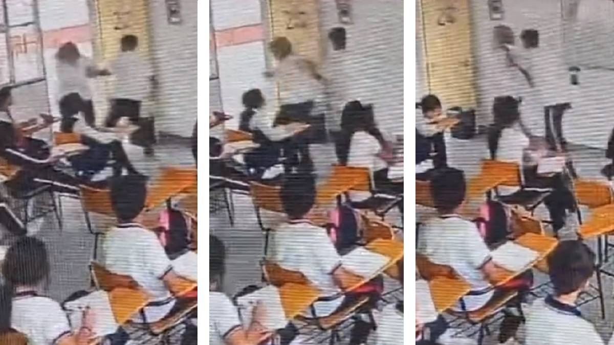 Dictan resguardo domiciliario a joven que atacó a maestra en Coahuila