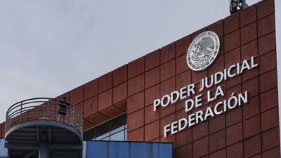Aspecto de oficinas del Poder Judicial de la Federación