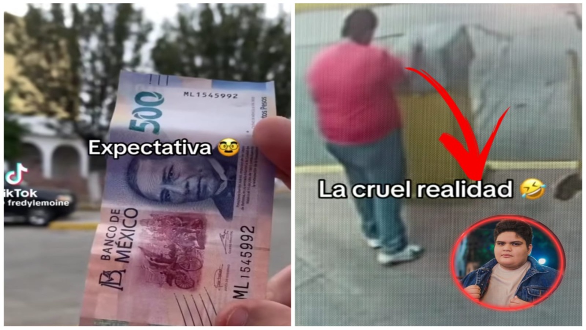 “Un fraude”: exhiben a Fredy Lemoine, tiktoker de San Luis Potosí, por falsas dinámicas de dinero regalado