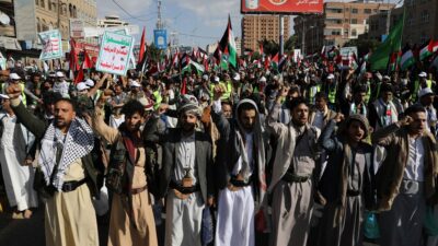 hutíes, grupo insurgente de Yemen