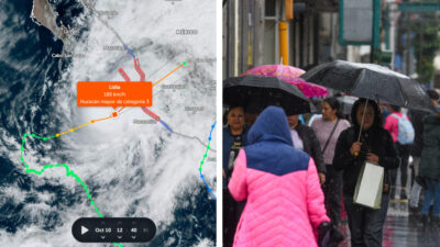 ¿Cómo seguir la trayectoria y afectaciones del huracán Lidia desde tu celular?