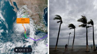 ¿Cómo seguir la trayectoria y afectaciones del huracán Norma desde tu celular?