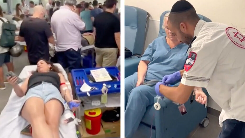 Israelies Donan Sangre Hamas