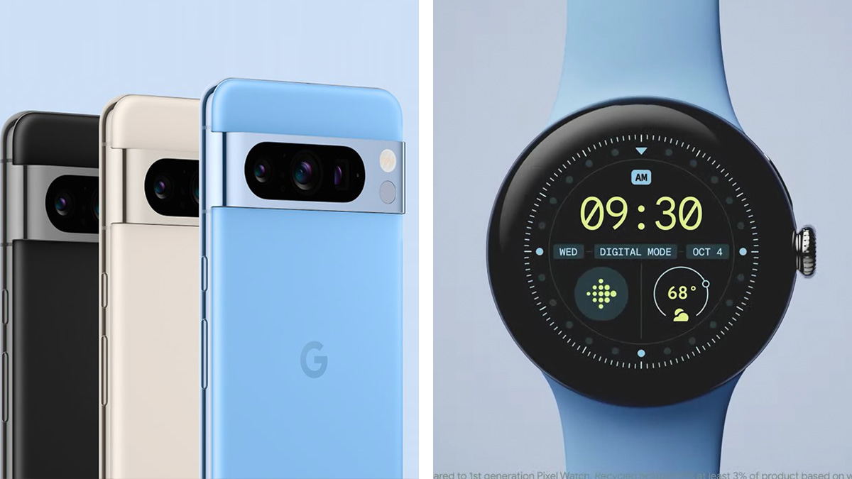Así es el Google Pixel 8 y el Pixel Watch 2 anunciados en ‘Made by Google 2023’