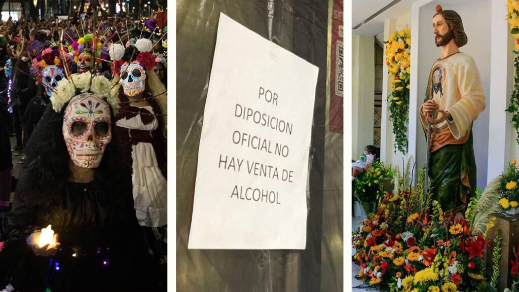 Ley seca Día de Muertos 2023 en Xochimilco, Tláhuac y Magdalena Contreras