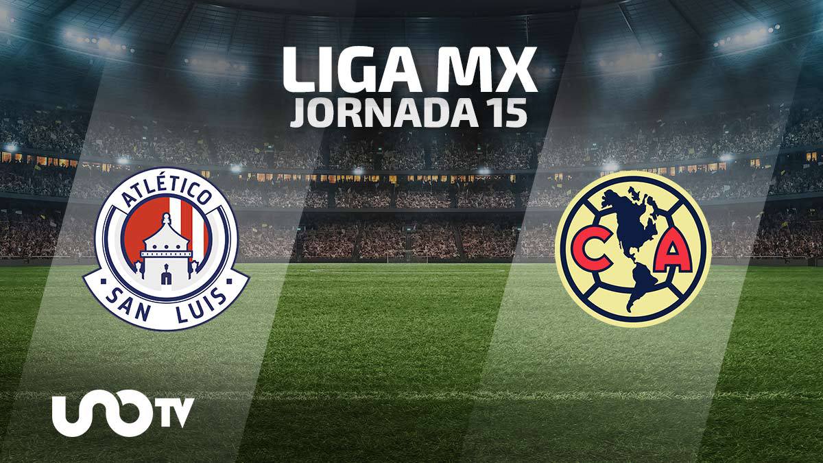 Atlético de San Luis vs América en vivo: fecha y cómo ver el partido de la Jornada 15 de la Liga MX