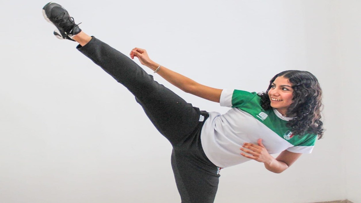 Ella es Lizette Valentín García, la nueva promesa del karate bajacaliforniano