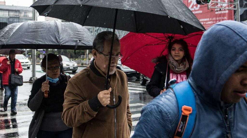 Lluvia y Frío en CDMX