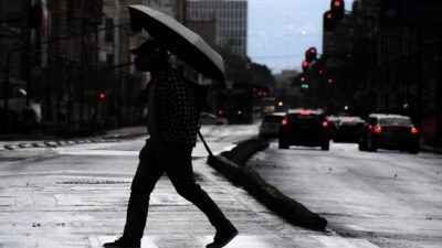 Lluvias y frío en CDMX