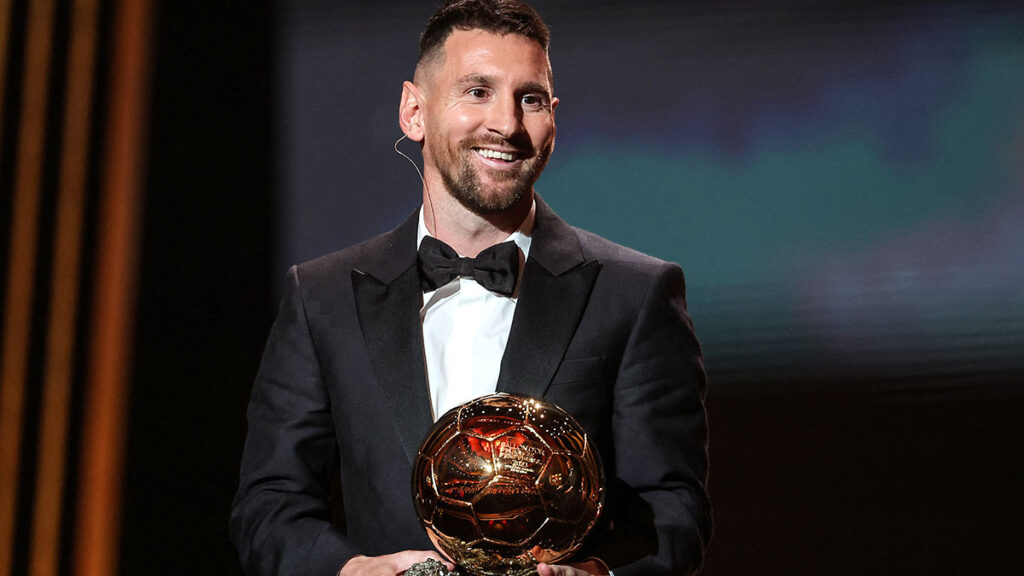 Ocho Balones de Oro para Messi Foto AFP