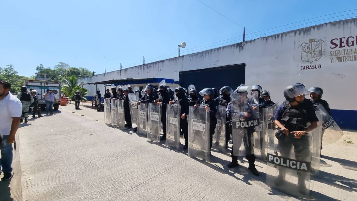 Motín en penal de Cárdenas, Tabasco, deja cinco muertos