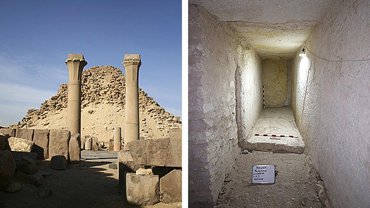 Descubren ocho cámaras escondidas en pirámide egipcia de 4 mil 400 años de antigüedad