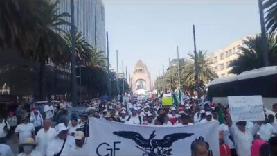 Marchan en CDMX y estados en defensa del Poder Judicial