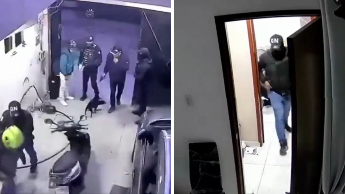Los evidenciaron en videos: presuntos policías se meten a casa en Ecatepec y roban dinero a familia