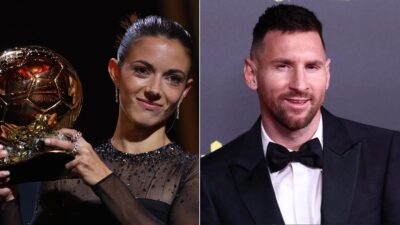 Aitana y Messi, Balón de Oro 2023