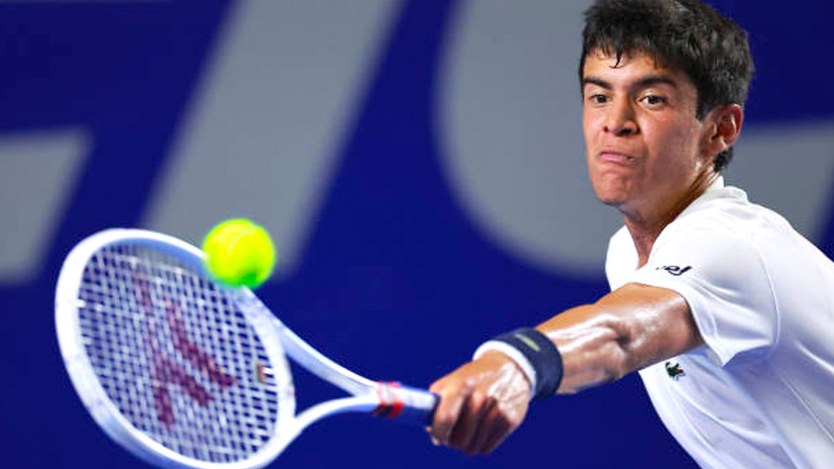 El tenista mexicano Rodrigo Pacheco es el único latinoamericano clasificado a las Junior Finals 2023