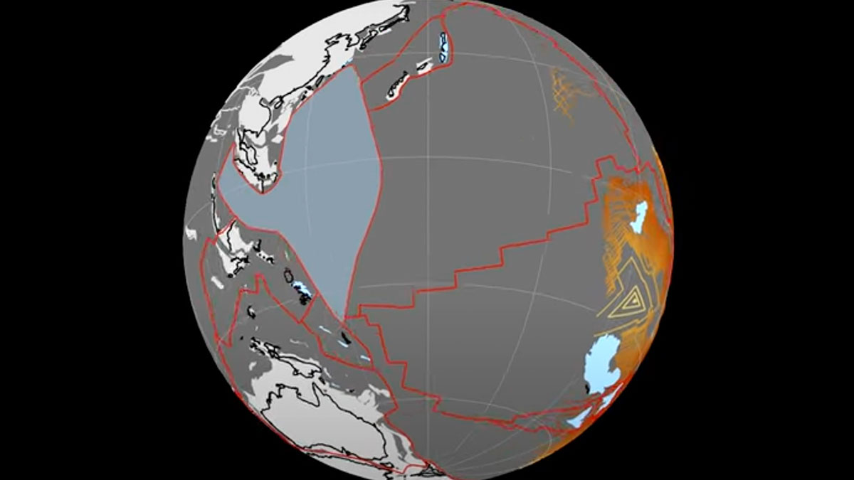 Descubren megaplaca tectónica que estaba perdida entre Japón y Nueva Zelanda