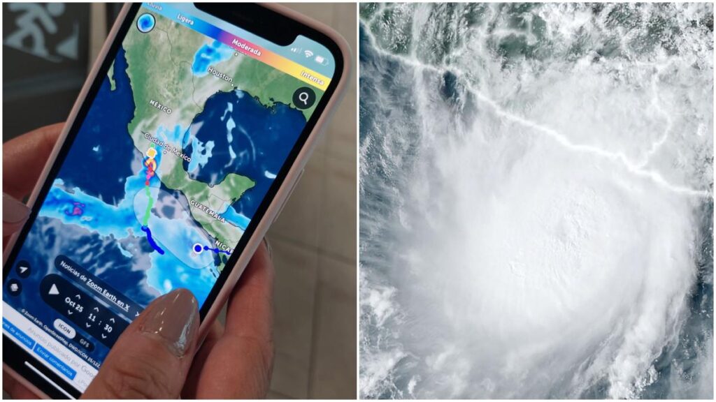 Huracán Otis toca tierra en Acapulco: sigue su trayectoria desde tu celular con estas apps