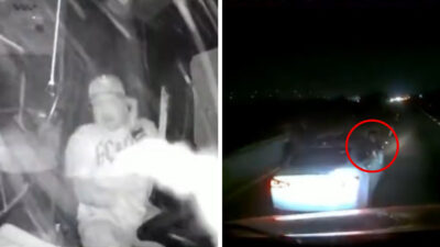 chofer de tráiler se salva de robo en Circuito Exterior Mexiquense