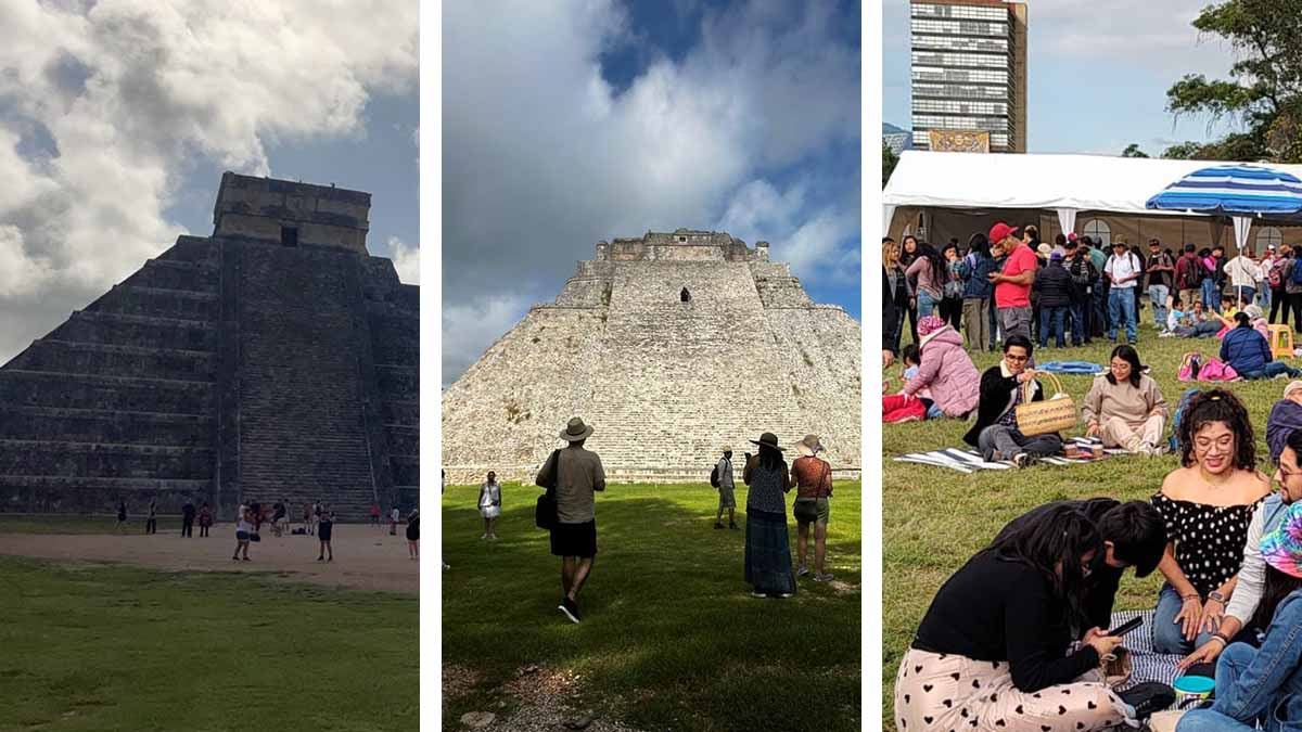 Ciudad de México, Yucatán y Campeche, así vivieron los mexicanos el eclipse de Sol