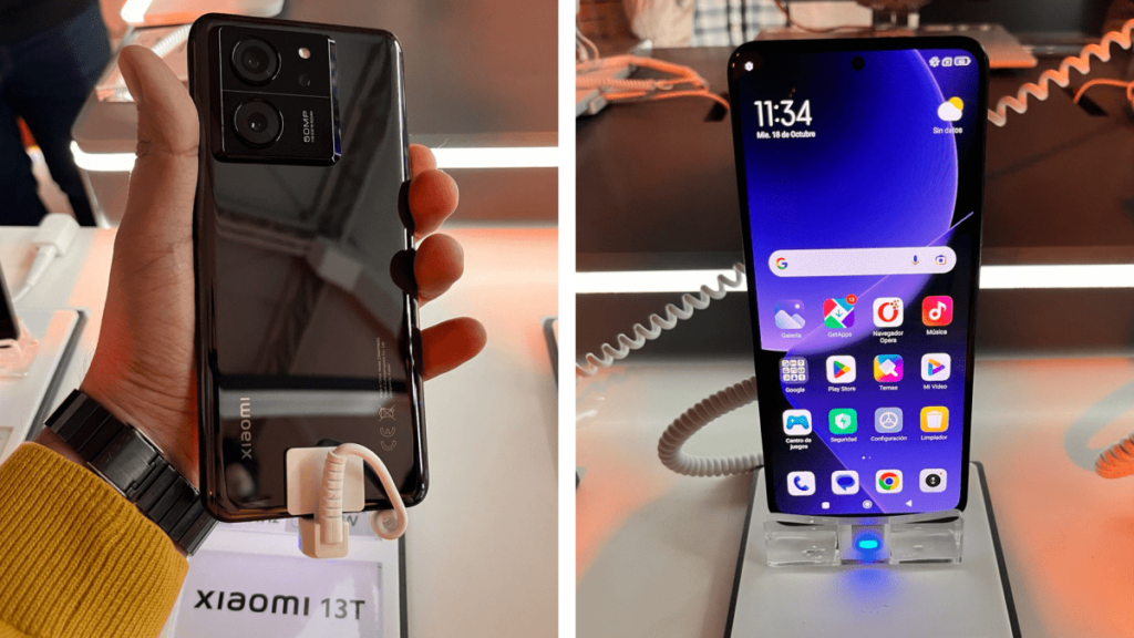 Xiaomi 13T, el celular capaz de soportar el peso de la