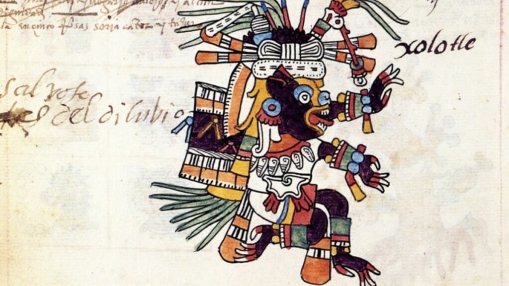 Xólotl, dios mexica que condenaba a los que maltrataban perros