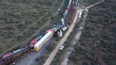 Choque de trenes en Zacatecas