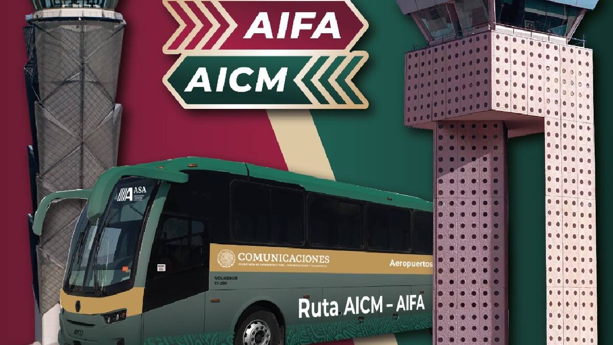 Ruta de autobuses que conectará al AICM con el AIFA: horarios, precio y cómo comprar el boleto