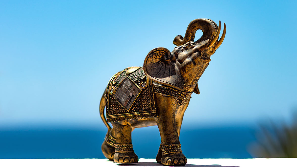 Porqué los elefantes son amuletos de la suerte?