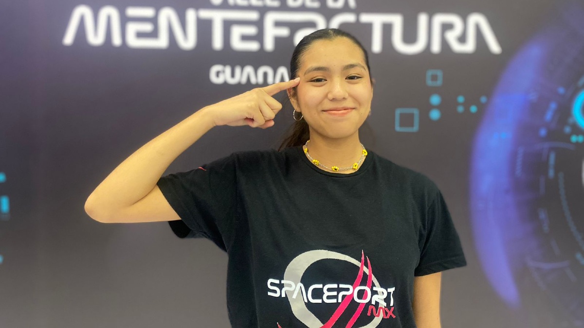 Arantxa Cortés tiene 17 años y será la primera mujer que representará a Guanajuato en la NASA