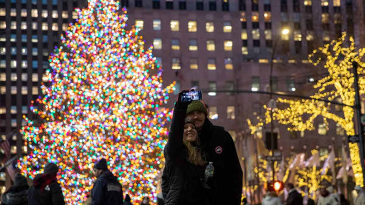 Árbol de Navidad Rockefeller en NY historia del árbol navideño más