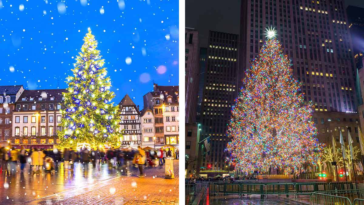 Los árboles de Navidad más famosos del mundo: te harán querer celebrarla