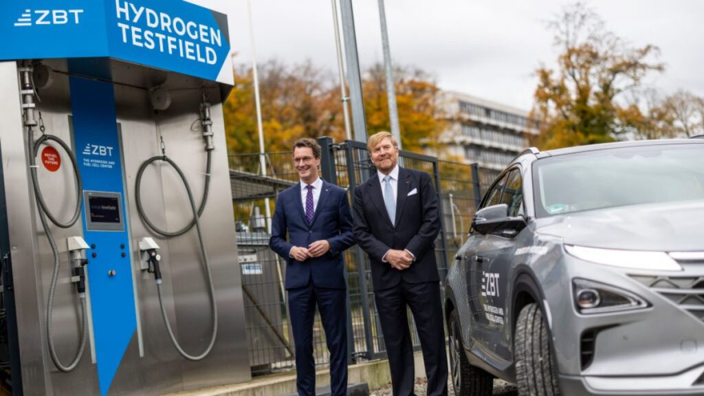 Estación de carga para autos de hidrógeno instalada en Alemania