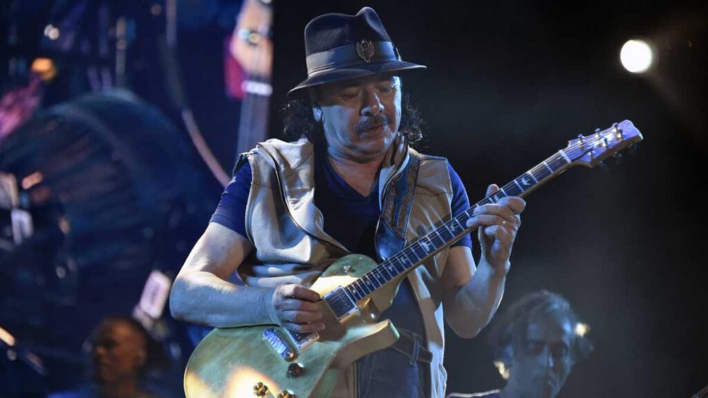 Carlos Santana Los Angeles Azules