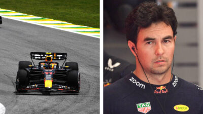 Checo Pérez largará 9 en el GP de Brasil; "pole" para Verstappen