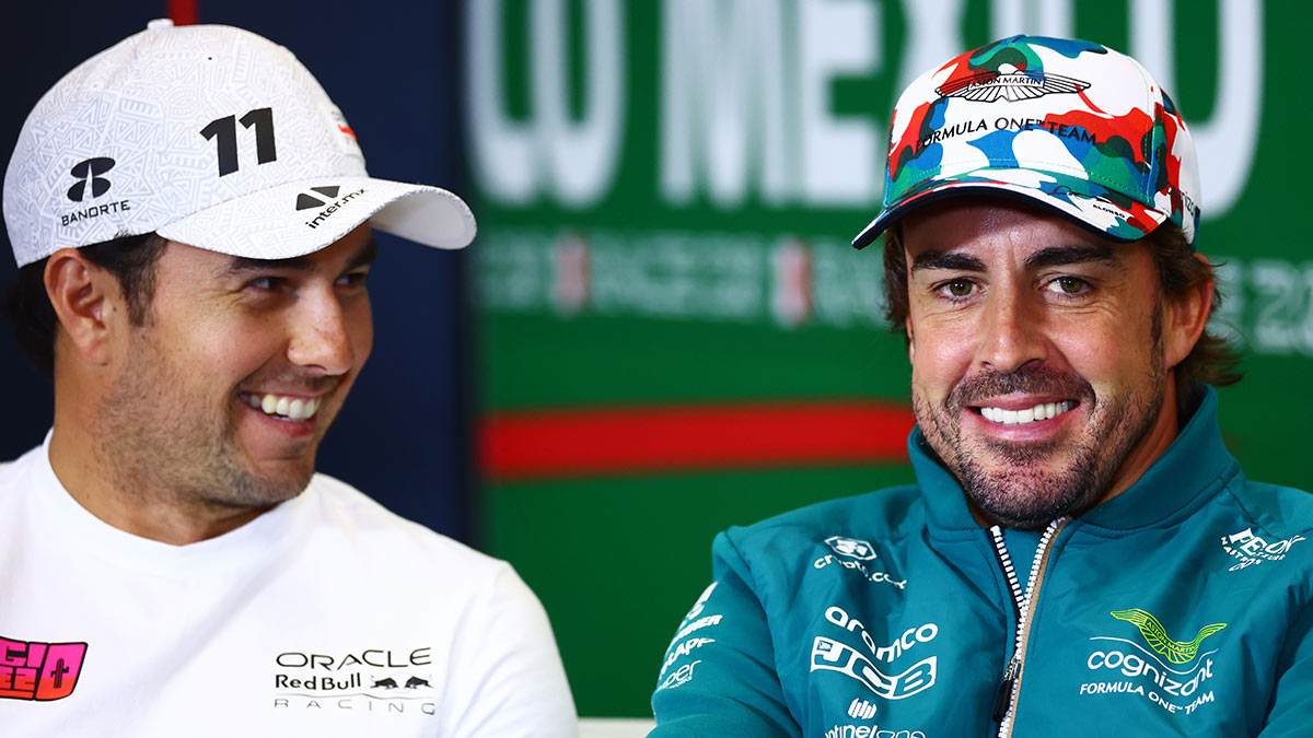 Checo Pérez y Fernando Alonso se abrazan tras final de fotografía en el GP de Brasil 2023: “Mucho respeto”