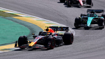 Checo Pérez llega cuarto en GP de Brasil